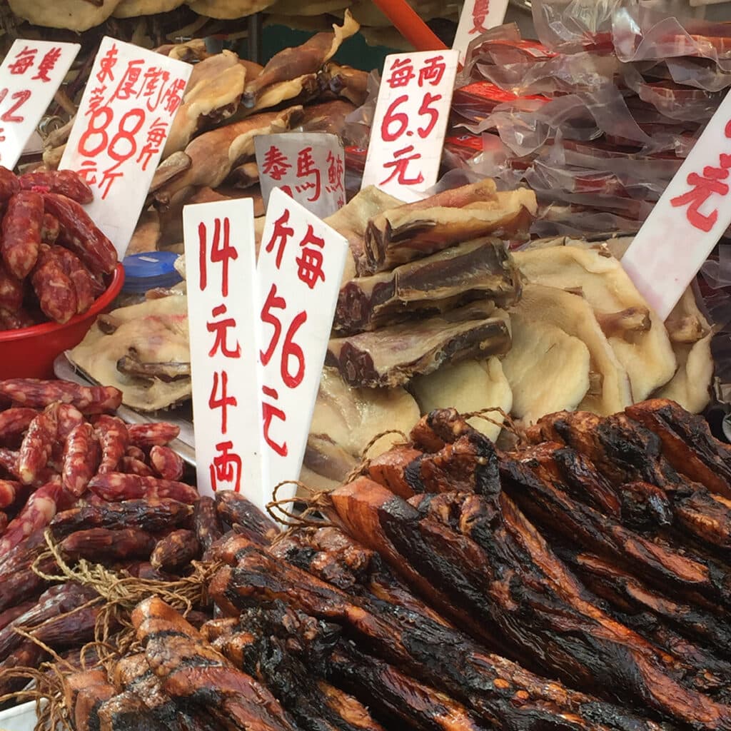 Chinese Smoked Duck Legs with Spicy Green Beans - Be Wild Eats